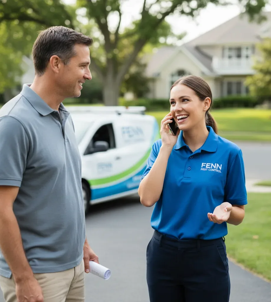 Fenn Pest Control customer support in Wilton